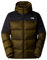THE NORTH FACE Piumino da uomo Diablo Moss Green Black Heathe, XS