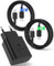 45W Chargeur USB C Charge Rapide pour Samsung Galaxy S24 Ultra/S25/S23/S22/S21,USB-C Fast Chargeur avec 1m+2m Type C Câble,Prise Secteur USBC Adapteur pour Note20/10/9/8/A73/A53/A52/S10/S9, iPhone 16