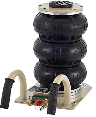 Pneumatischer Wagenheber 3 Tonnen Triple Bag Air Jack Schnelle Hubhöhe Pneumatischer Air Jack 6600LBS Kapazität SUV Car Lift Repair Tool
