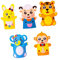 MOLUCKFU 5 Sätze Handpuppe Selber Machen Kinderspielzeug Materialien Für Handpuppen Marionettenpuppen Für Kinder Hasenspielzeug Für Kinder Hasenpuppe Affenpuppe Mach Deine Marionetten Tuch