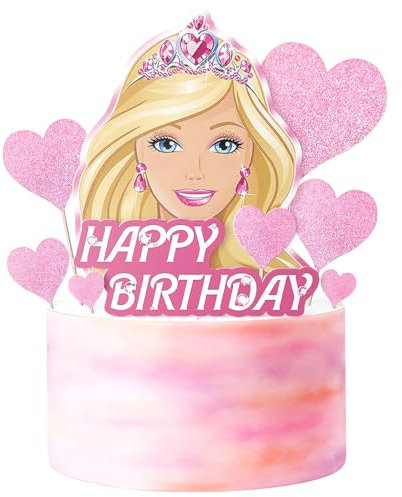 UEIOAVL Nicht essbare Cupcake-Dekorationen 9er-Pack Kuchendekoration für Mädchen, Kuchendekoration für Kindergeburtstag, Kuchendekorationszubehör für Kindergeburtstag