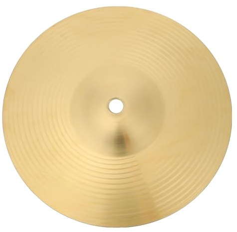 1 Pieza De Platillo De Latón Kit De Batería Platillo Ride Platillo De Percusión Platillo Crash Accesorios Para Batería(12 Inch)