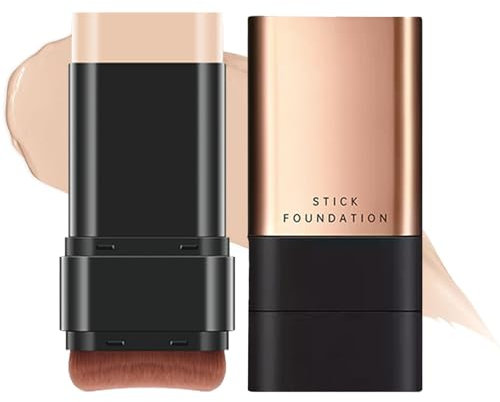 Xdealcozyxc Foundation Stick, Multi Use with Built in Foundation Brush