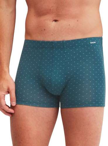 CALIDA Cotton Code Design Boxer Brief Herren | Boxer Brief mit weicher Baumwollqualität, elastischer Passform und glatter Single-Jersey-Qualität