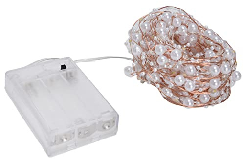 Fafeicy LED -Schnur Lichter Märchenzimmer Beleuchtung Dekoration 32,8ft Perle Kupferdraht Weihnachtslichter