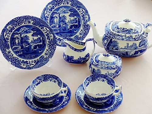 [DEFAULT] Blue Italian Tea Cup Tall