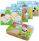 BBLIKE Kinderpuzzle 64 Stücke Puzzle für Kinder Puzzle ab 3 Vier schwierigkeitsgrade Lernspielzeug für Kinder 3 4 5 Jahren Alt (Schaf)