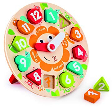 Hape E1622 Steckpuzzle Uhr