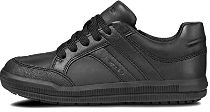 Geox J Arzach Boy D, Sneakers Niños, Negro, 39 EU