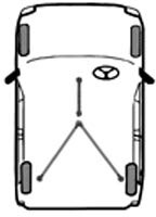 Borg & Beck BKB2764 Brake Cable - Rear To Fit Ford Escort (Drums) 90-01/94