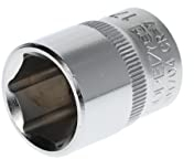 GEDORE red Vaso, Llave de vaso, Accionamiento de 3/8'' 10 mm, Hexagonal, 17 mm de ancho, Herramienta, R51001704, Acero