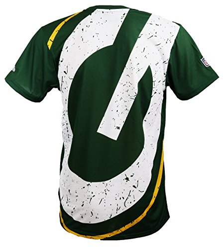 New Era Green Bay Packers Green Big Logo Back T-Shirt - M