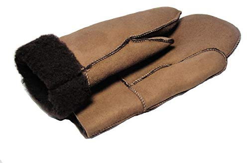 SAWA Handschuhe aus Lammfell für Damen und Herren Fausthandschuhe