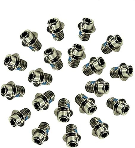 CCYO 5 Sets 20pcs Replacement HDD Hard Disk Drive Screws for Unibody Apple MacBook Pro 13 15 17 A1278 A1286 A1297 2009-2012,T6 Torx Repair Replacement Notebook Laptop PC Computer SSD Mount Screw