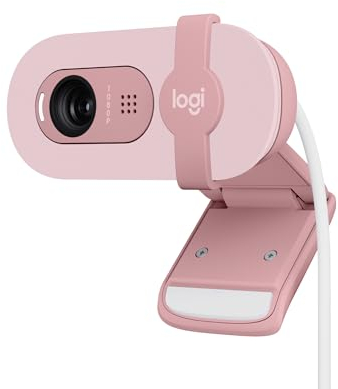 Logitech Brio 100 Full HD Webcam Rose