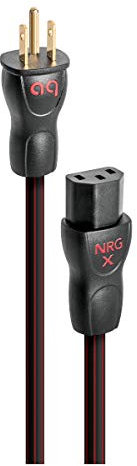 AudioQuest NRG-X3 Power Cable (1m, 1 x C13 > 1 x 3-Prong Wall Plug)