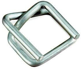 PACK 1000 morsetti in metallo per nastro di avvolgimento in tessuto, 19 mm