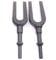 Pneumatic Ball Press & U Joint Joint Auto Repair Tool Remover Flat Point Chisel Air Hammer Breaker Bits Pneumatic Separating Fork