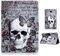 Rosbtib Custodia Compatibile con Samsung Galaxy Tab A 10.1 2016 SM-T580 /SM-T585 (A6) Custodia Protezione Pelle PU Supporto Flip Cover per Samsung Galaxy Tab A 10,1 Pollice (2016) Tablet, Cranio