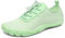 Dannto Hombre Mujer Zapatos de Agua para Hombre Surf Escarpines Playa Natación Respirable Antideslizante Playa Natación Aire Libre Zapatos de Agua para Vela,Kayak,Buceo(Verde-L,38)