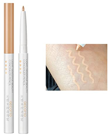 Concealer Pen, Concealer-Stift Camouflage Stick Wasserfester Abdeckstift Foundation Concealer-Stift mit Vollständiger Abdeckung Flüssig Concealer zum Abdecken von Augenringen