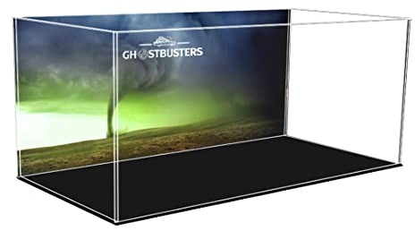 TopBrixx Vitrine für Lego Ghostbusters ECTO-1 (10274), Acryl Schaukasten für Lego 10274 (Nicht Enthalten Lego Modell)