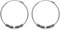ENTREPLATA Ohrringe Bali Creolen 925 Sterling Silber Unisex für Herren Damen Mädchen Junge Ethnische Ohrringe Tribal Bali 25 mm.