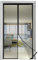 Zanzariera Magnetica Porta Finestra 110x240 Nero, Protezione dalle Zanzare con Zanzariere Porta Finestra Magnetica