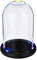 CREATIVECHEF Seulement 1 cloche à fumer en verre de 24,9 x 13 cm pour cocktails, aliments et viandes associée à un kit de fumoir à cocktail à l'ancienne pour une utilisation (installer des bandes