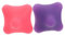 Gatuida Natürliche Silikon Hand Massage 2 Pcs Sechseckigen Akupunkturpunkt Massage Bälle Hand Roller Hand Therapie