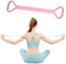 Widerstand Band für Arm zurück Schulter Übungen elastische Seil Stretch Fitness Band Fuß Bein Hand Stretcher Arm Trainer für Yoga Pilates Stretching Physiotherapie Home Gym (Pink)