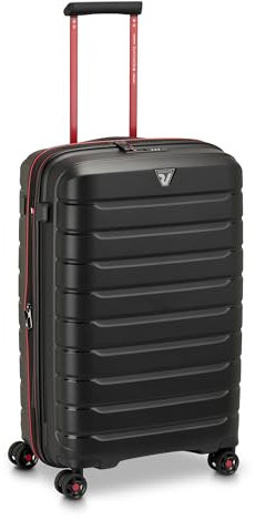 RONCATO B-Flying Move Mittelgroßer Koffer 68 cm Erweiterbar - Schwarz