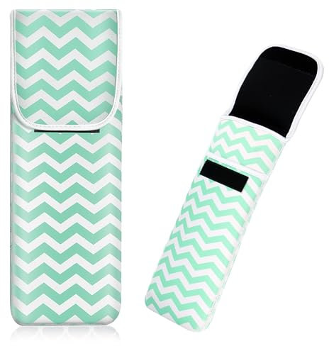 Bolsa de almacenamiento resistente al calor, funda de viaje para alisador de pelo, rizador, plancha plana, Verde-2, moda