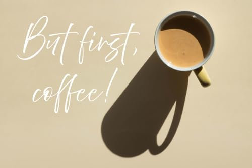 A.S. Création Fototapete First Coffee II 3,75 m x 2,50 m - WALLLOVE Tapete Café in Beige, Weiß inkl. Kleister - DD129610