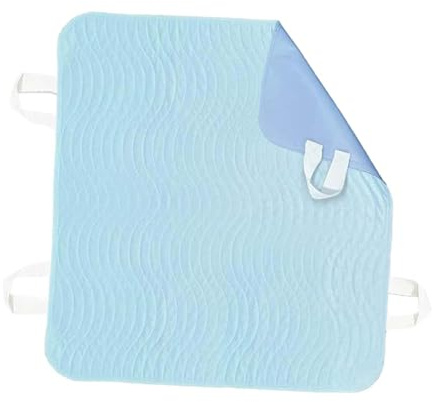 Dickly Almohadilla de Cama para incontinencia, tapete de Transferencia, Protector de colchón Impermeable con asa, sábana giratoria