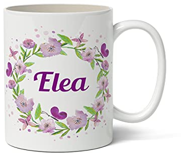 C48 Mug à personnaliser Couronne Violette - tasse à café - cadeau personnalisé - prénom - cadeau anniversaire - mug à thé