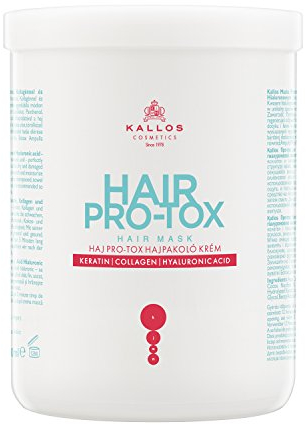 Kallos Pro-Tox Haarmaske mit Keratin, Kollagen und Hyaluronsäure 500 ml