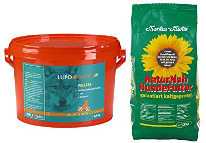 Luposan Lupo Gelenk 30 PELLETS 2700g + 1,5kg NaturNah Hundefutter gratis!!!