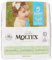 Moltex Pure & Nature Windeln, Größe 1-6 (Größe 5 Junior), Weiß