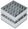 Joyoldelf 2 Stück Aufbewahrungsboxen für Socken und Unterwäsche, 24 Zellen Faltbare Boxen (Faltbox, Drawer dividers, Schubladen-Organizer Stoffboxen zum Aufbewahren von Socken