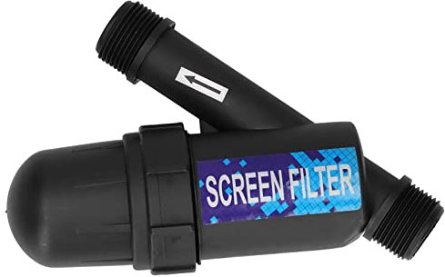 Hapivida Pantalla Filtro de Riego Malla Filtro de Acondicionamiento de Agua Accesorios de Acero Inoxidable Tratamiento de Agua para Riego de Jardín Filtro de Agricultura Goteo