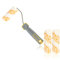 com-four® Farbrollenset - bestehend aus 1x Bügel und 3X Farbrolle - langflorige 10cm Farbwalze, 25cm Bügel, Ersatzrollen - Profi-Malerzubehör für DIY-Heimwerker