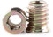 20 Pezzi Inserto Filettato M6 M8 M10 Dado a Pressare Bussole Filettate in Ottone Filettatura Interna Dadi Zigrinati Dadi Incorporati per Parti in Plastica da Calore o Ultrasuoni in Parti di(M8*17mm)