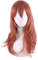 WELLHY Cosplay Wig Chainsaw Man Angel Devil Cosplay Wig Orange Brown Long Wig Heat-Resistant Fiber Hair + Wig Cap Halloween Party Role Play Girls for Coser