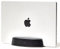 Nordik Vertical Laptop Stand - Black - Premium Holder for Home Office & Software Engineers - Space Saving Desk Dock for Mac & Laptop Users - Stable Non-Slip Wooden Stand