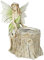 DIKACA 1Stk Vase mit House Decoration blumendeko Feenfigur Gartenblumen Blumentopfvase Luftarmaturen Mini-Sukkulenten kreativer Feenblumentopf Blumentopf Harz Aloe Vera
