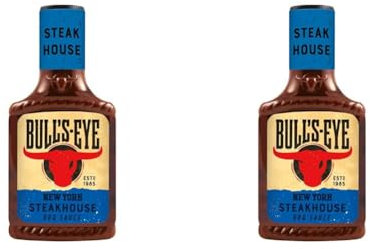 Bull's-Eye New York Steakhouse BBQ Sauce, 360g (Pack of 2)