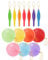 7 Stück Stanzballons – lustige Spiele, Hochzeitsdekoration, starke Ballons, Partygeschenke (zufällige Farbe)