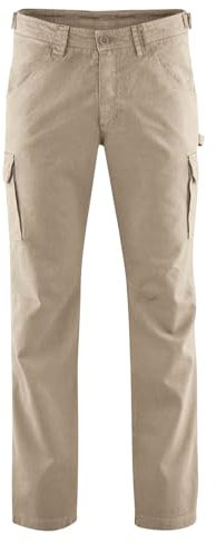 HempAge Herren Cargo-Hose Hanf/Bio-Baumwolle Grit M