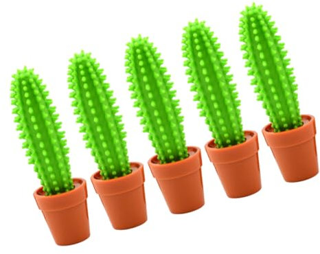 HONMEET 5pcs Cactus Ballpoint Pen Sign Pen Fun Kawaii Pens Cactus Pen Lovely Pen Cactus Gel Ink Pen Cactus Shaped Ballpoint Pens Kawaii Rollerballs Pen Green Cactus Pen Plastic Pen